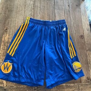 Golden State Adidas Basketball Shorts